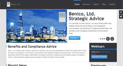 Desktop Screenshot of benico.com